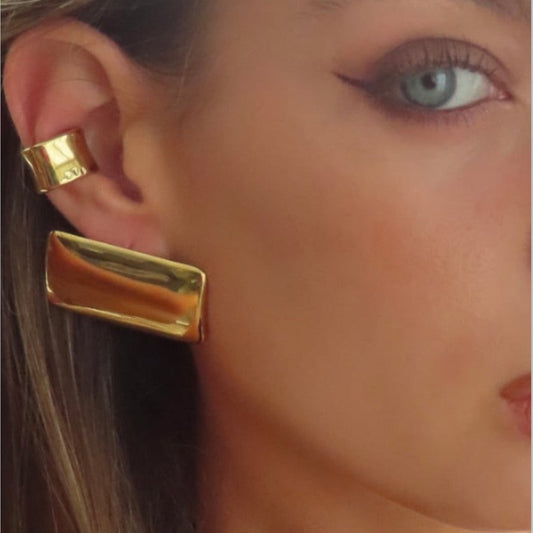 Boucles d'oreilles géométriques audacieuses