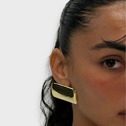 Boucles d'oreilles géométriques audacieuses