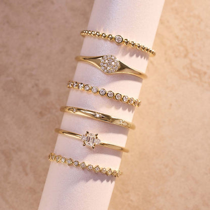 Bague en Diamant Or 18K