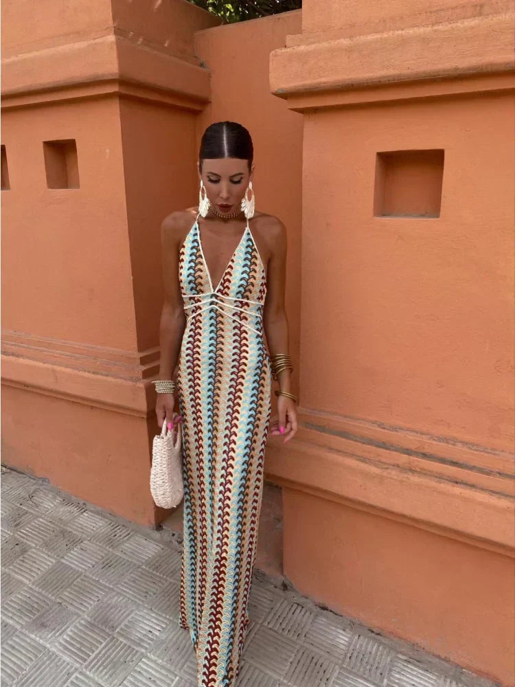 Maëlys™ | Robe tricotée