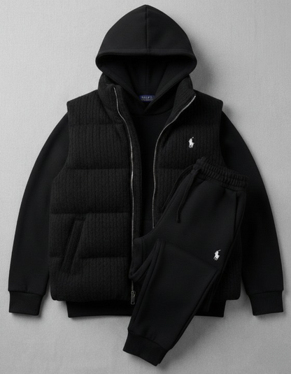 Ensemble 3 pièces RL™ – Gilet, pantalon de jogging et pull