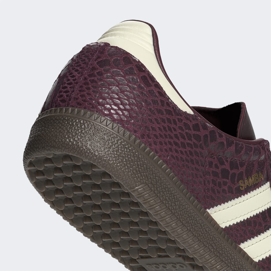 Samba OG Cuir Serpent Bordeaux