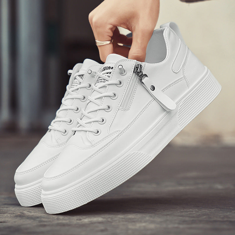 CIRO | SNEAKERS IN PELLE CON DETTAGLIO ZIP