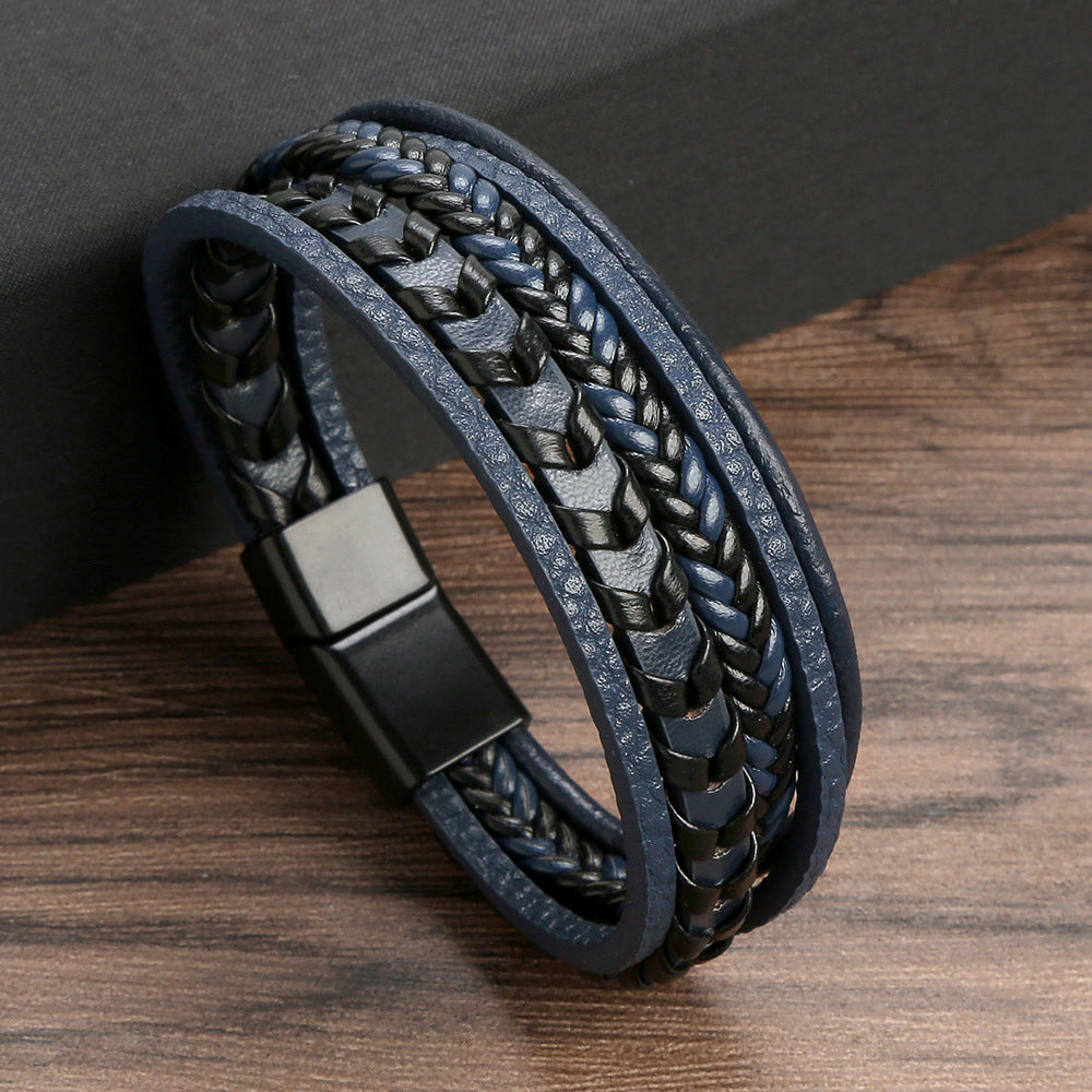 ALYON LYON | BRACELET HOMME EN CUIR DE LUXE