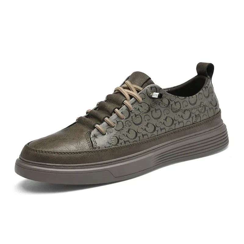 GIULIANO | SCARPE DA GINNASTICA IN PELLE ITALIANA
