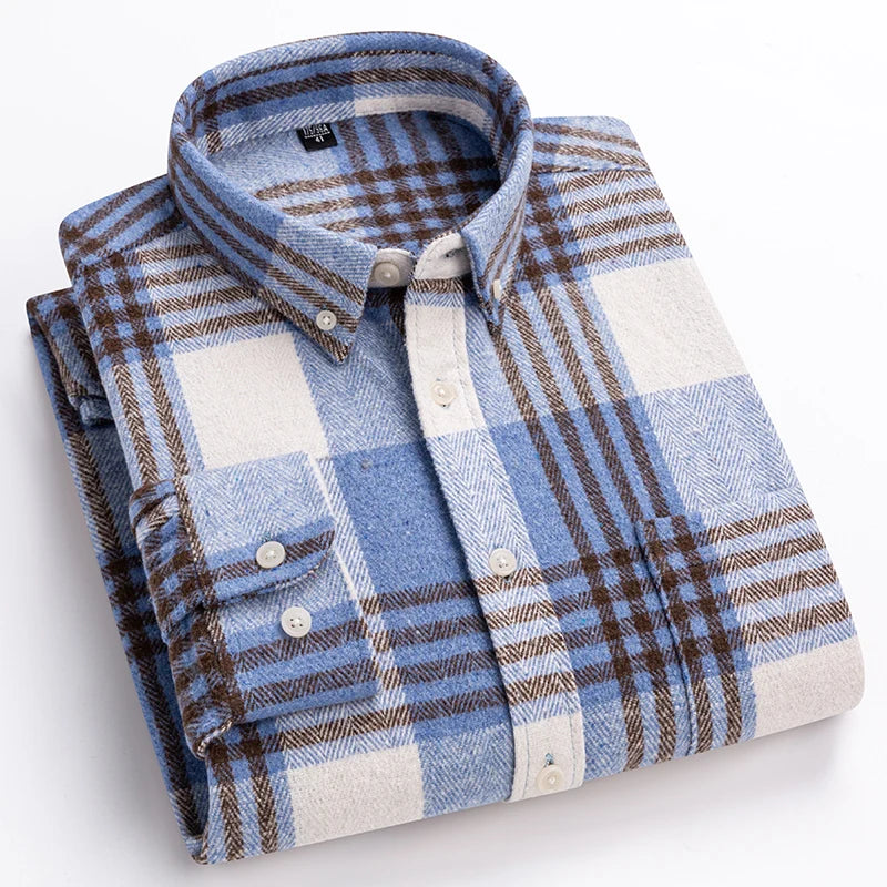 CAMICIA A QUADRI DA UOMO MODERNA