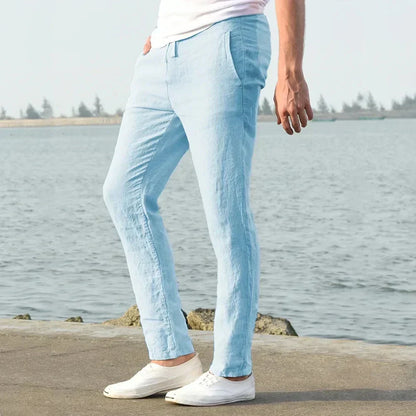 GIULIO | PANTALONI LEGGERI IN LINO