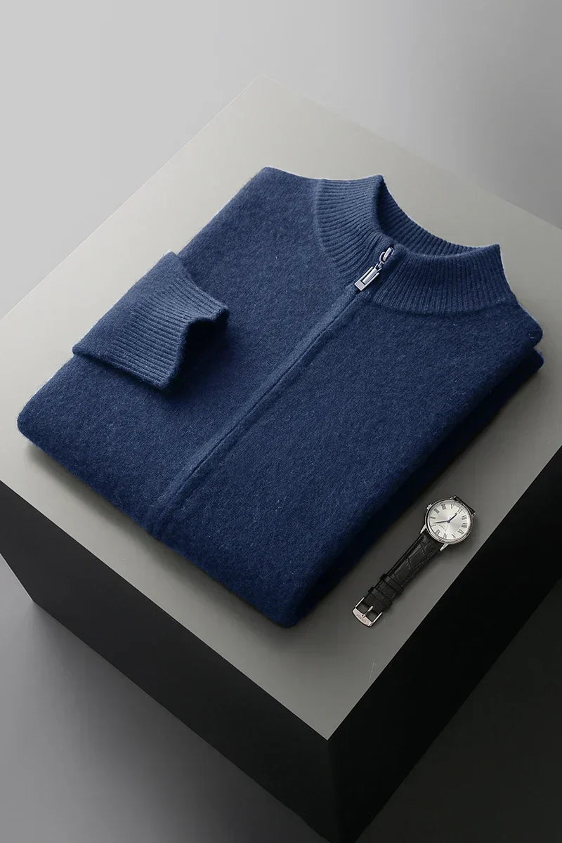 ROSSI ROMA | GILET DI LUSSO IN LANA DI CASHMERE PREMIUM