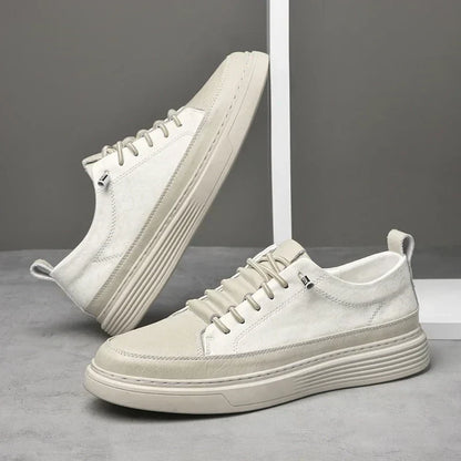 GIULIANO | SCARPE DA GINNASTICA IN PELLE ITALIANA