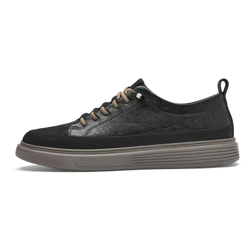 GIULIANO | SCARPE DA GINNASTICA IN PELLE ITALIANA