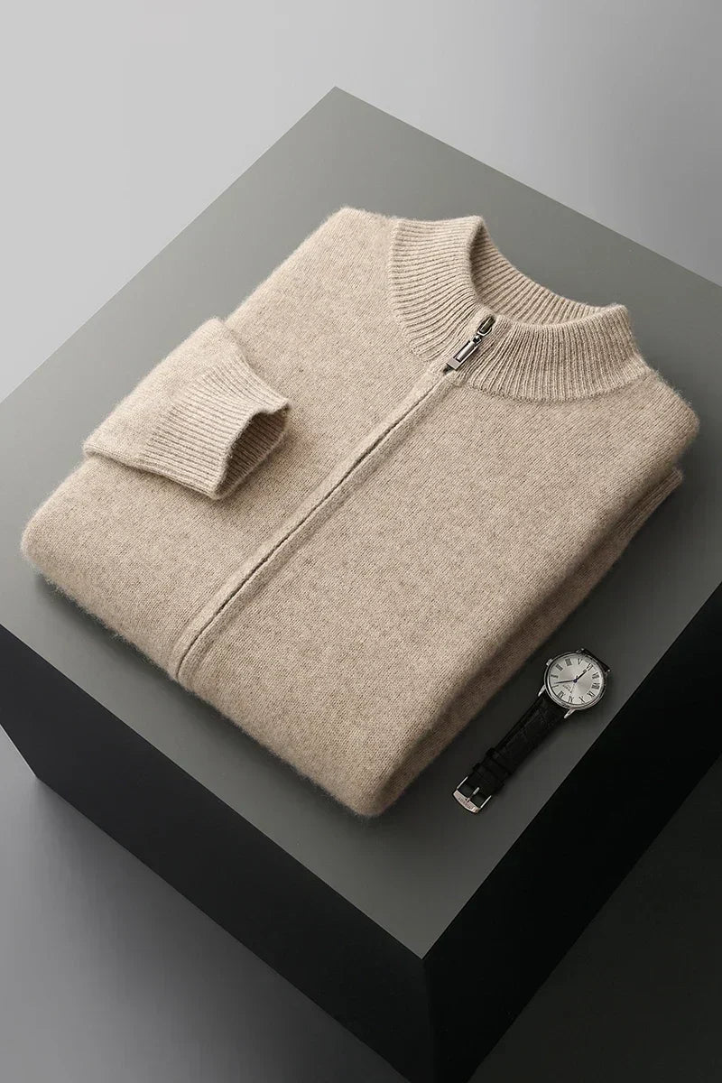 ROSSI ROMA | GILET DI LUSSO IN LANA DI CASHMERE PREMIUM