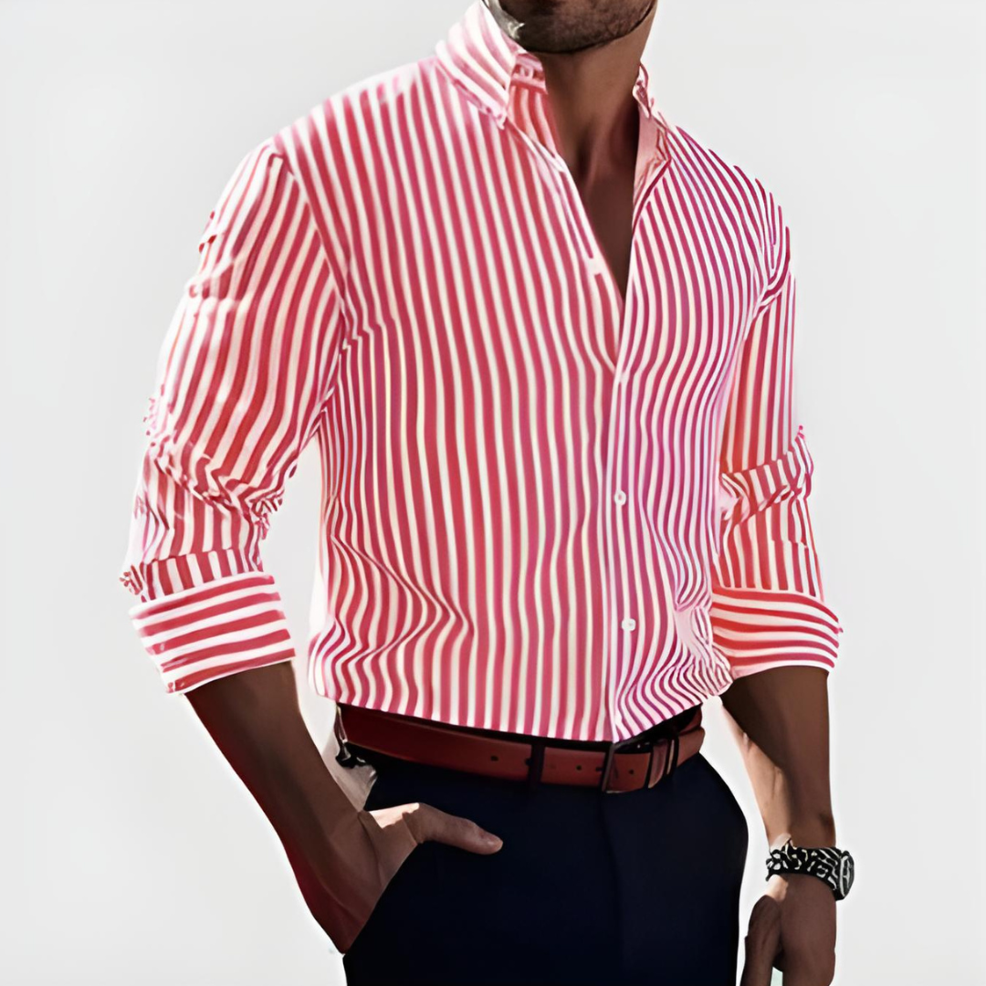 CAMICIA A RIGHE DECISE