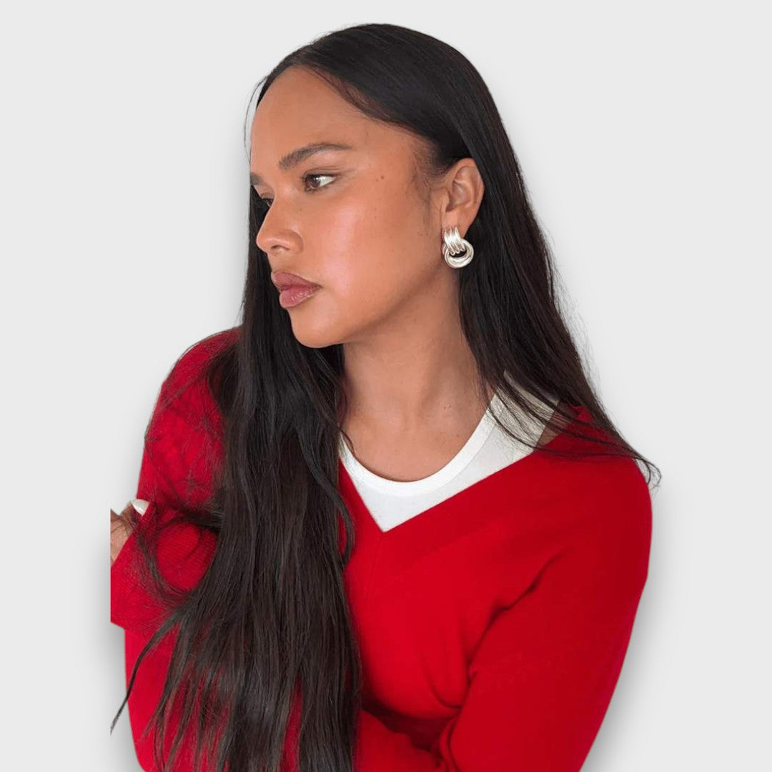 Boucles d'oreilles en laiton doré