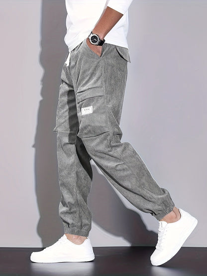 LUXSSE | PANTALONI CARGO IN CORDUROY