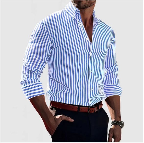 CAMICIA A RIGHE DECISE