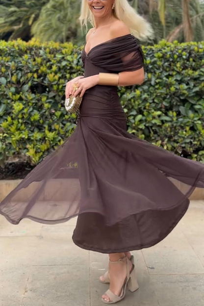 Magda™ | Robe longue élégante à décolleté en V