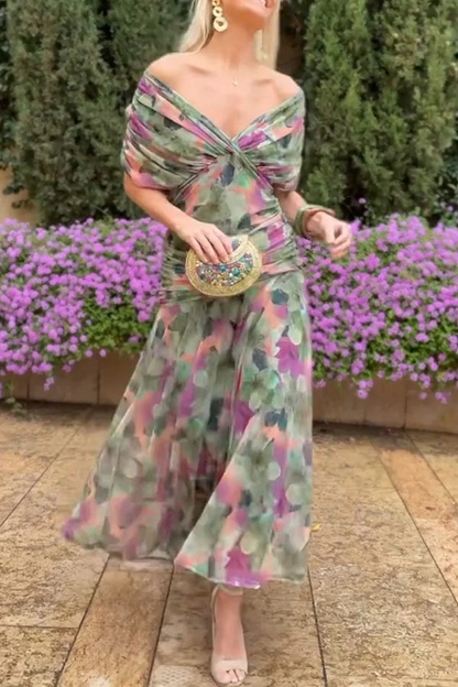 Magda™ | Robe longue élégante à décolleté en V