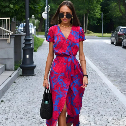 Théa™ | Robe Fleurie Décontractée