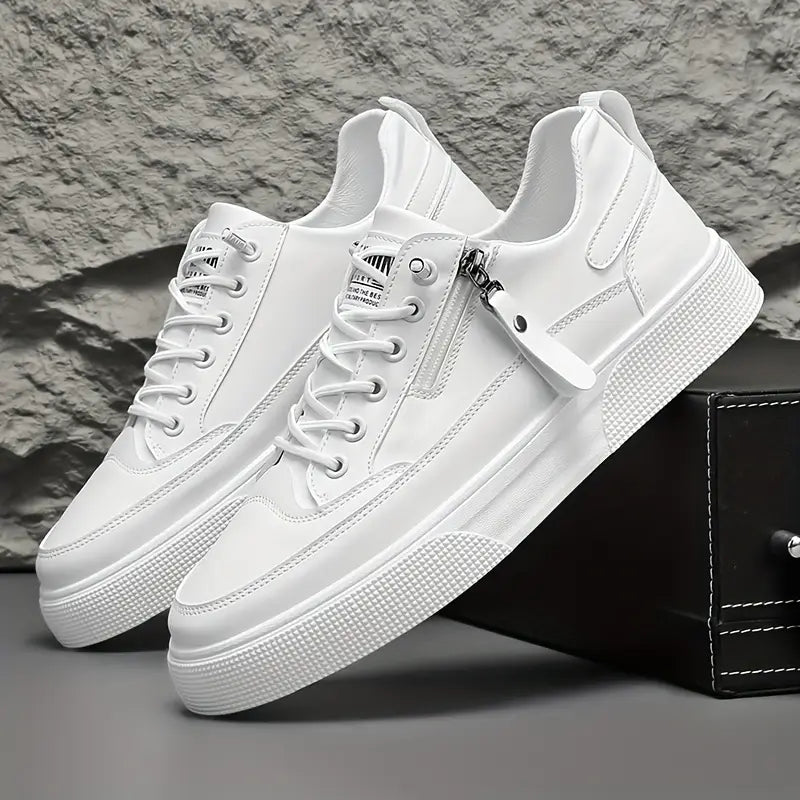 CIRO | SNEAKERS IN PELLE CON DETTAGLIO ZIP