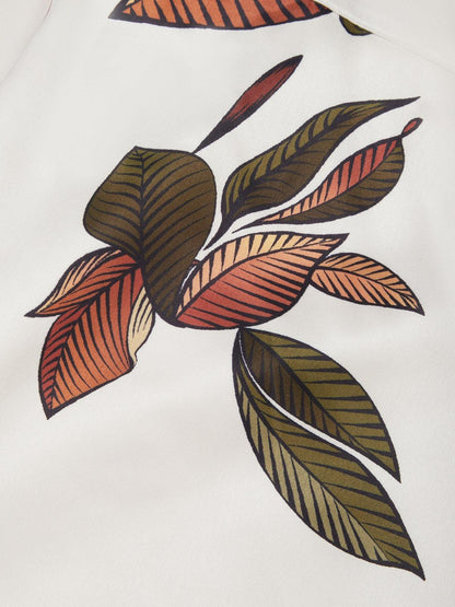 Magnolia | Robe Croisée Fleurie et Élégante