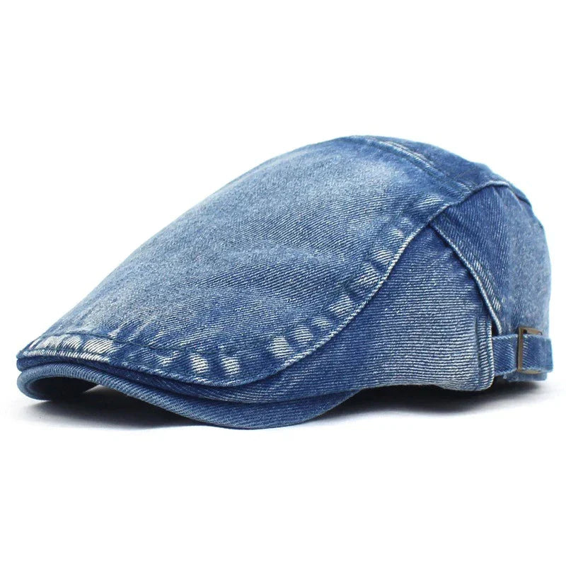 Paulo™ | Béret Homme Denim Chic