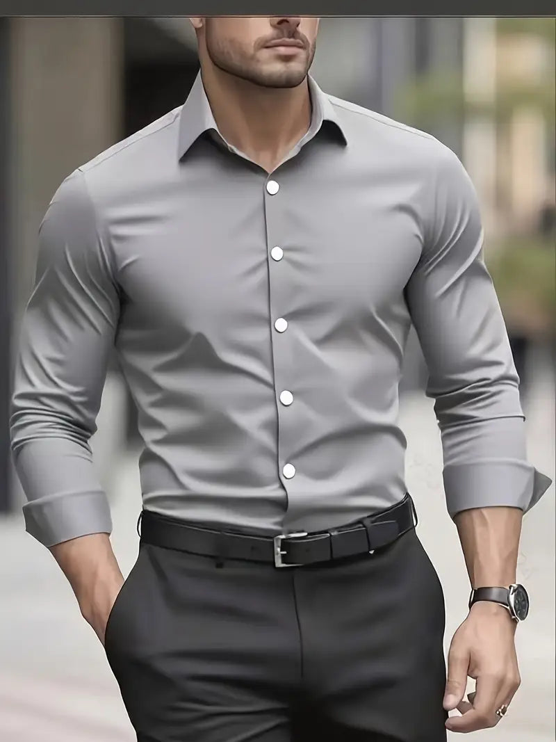 CAMICIA TRASPIRANTE A MANICHE LUNGHE