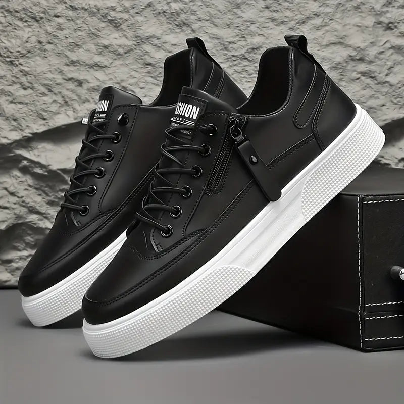 CIRO | SNEAKERS IN PELLE CON DETTAGLIO ZIP