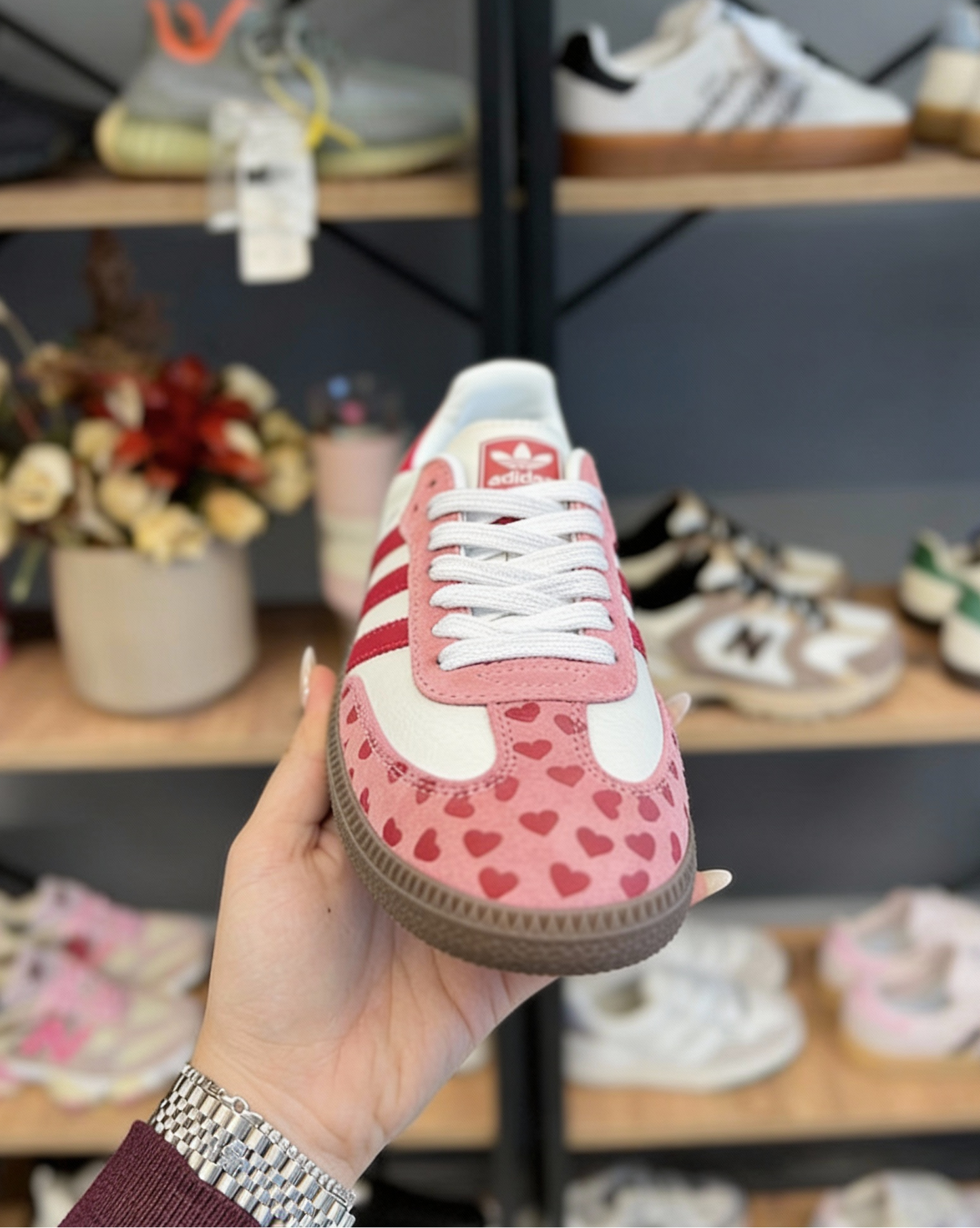 Samba x Comme des Garçons — Édition Cœurs Vintage