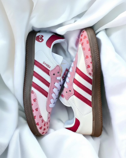 Samba x Comme des Garçons — Édition Cœurs Vintage