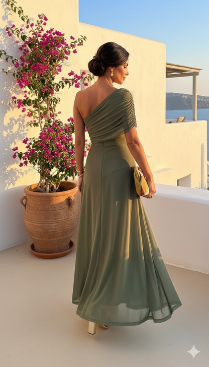 Uma | Robe Longue Fluide Élégante Jour et Nuit