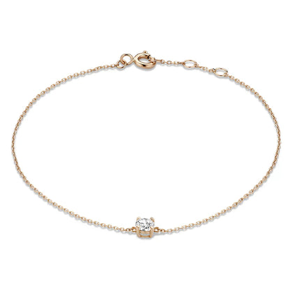 Bracelet en Or 14k Moissanite