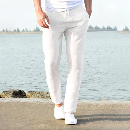 GIULIO | PANTALONI LEGGERI IN LINO